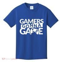 Gamers Gonna Game Kids T-Shirt thumb 0