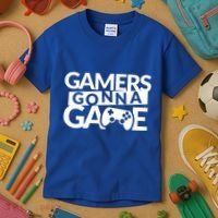 Gamers Gonna Game Kids T-Shirt thumb 3