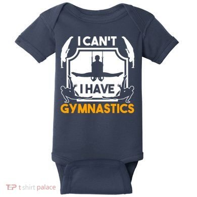 Gymnastics Gymnast Baby Bodysuit