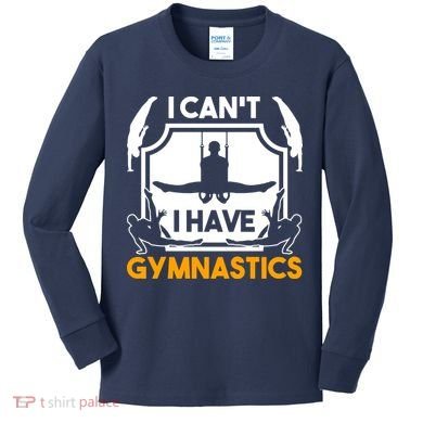 Gymnastics Gymnast Kids Long Sleeve Shirt