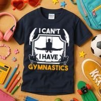 Gymnastics Gymnast Kids T-Shirt thumb 3