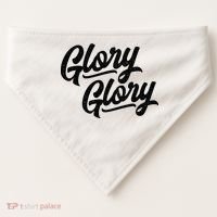 Glory Glory Georgia Rally Fight Song USA-Made Doggie Bandana thumb 0