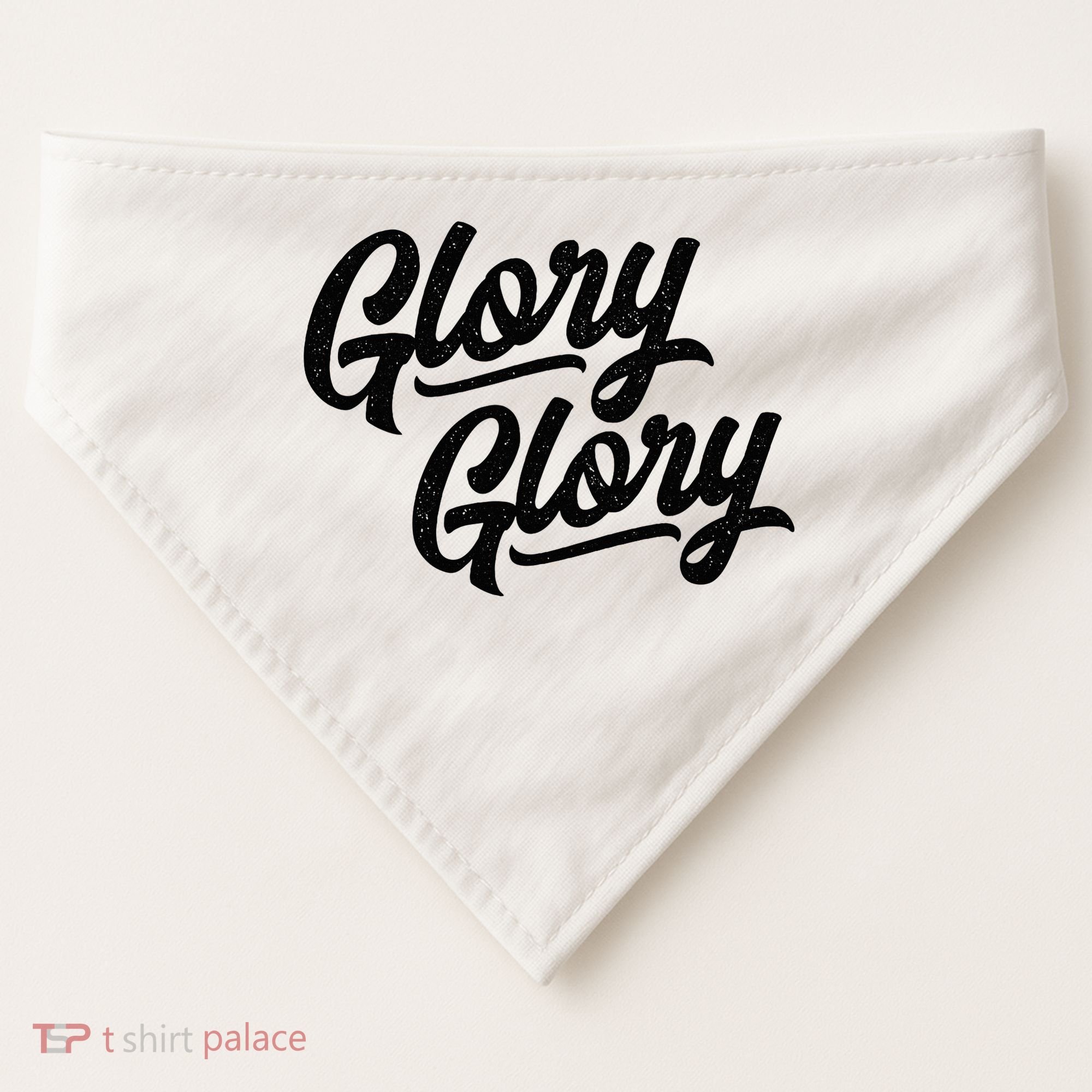 Glory Glory Georgia Rally Fight Song USA-Made Doggie Bandana