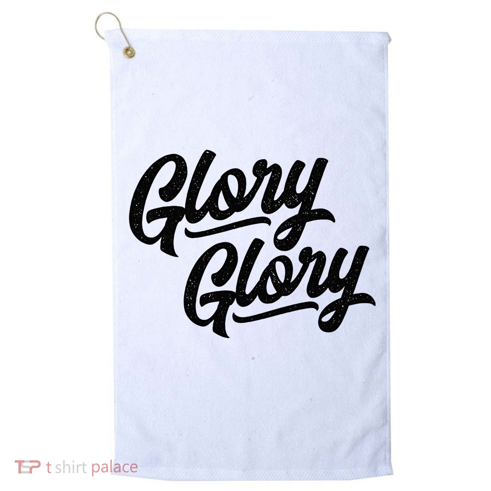 Glory Glory Georgia Rally Fight Song Golf Towel
