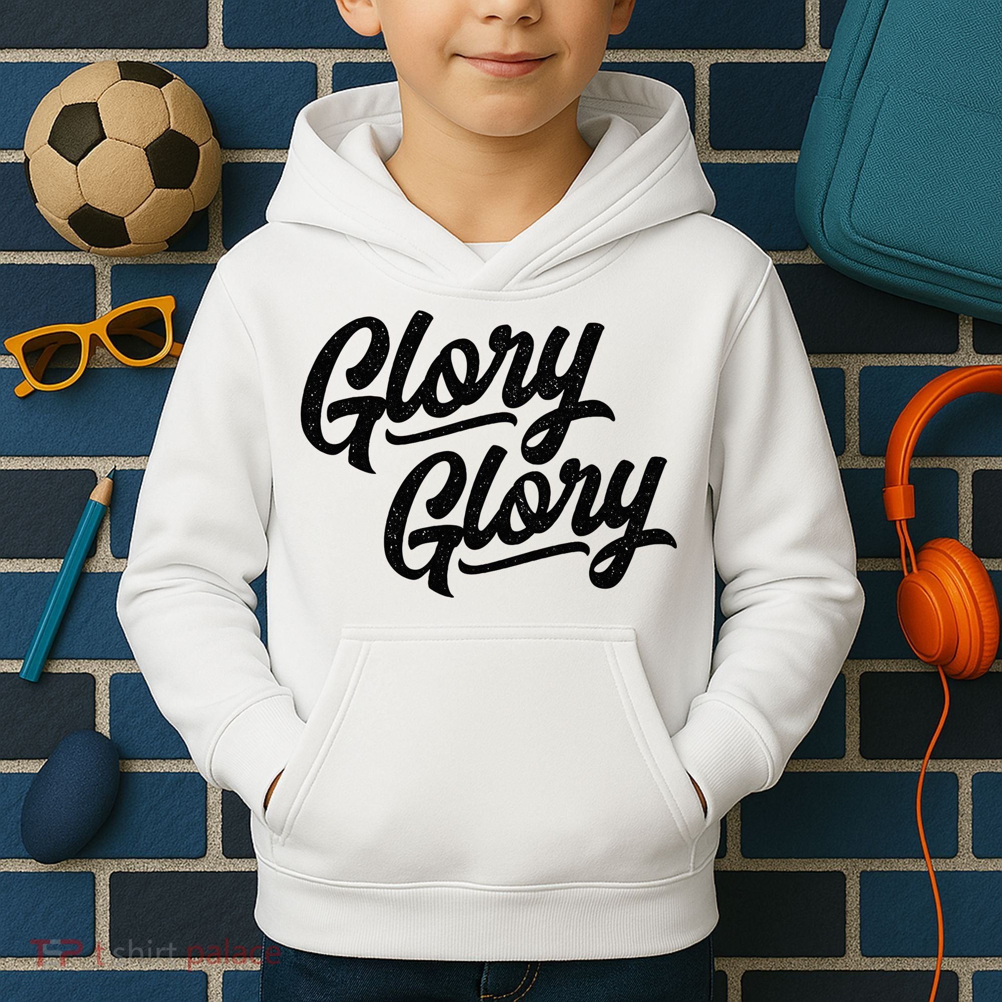 Glory Glory Georgia Rally Fight Song Kids Hoodie