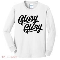 Glory Glory Georgia Rally Fight Song Kids Long Sleeve Shirt thumb 0