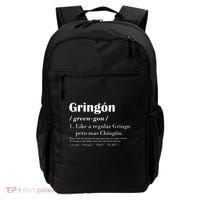 Gringon Green Gon Like A Regular Gringo Pero Mas Chingon Backpack thumb 0