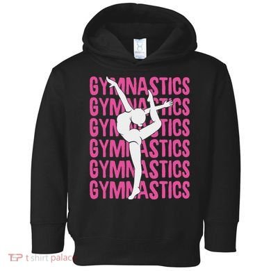 Gymnastics Gymnast Toddler Hoodie