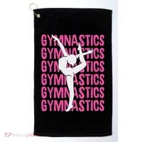 Gymnastics Gymnast Golf Towel thumb 0