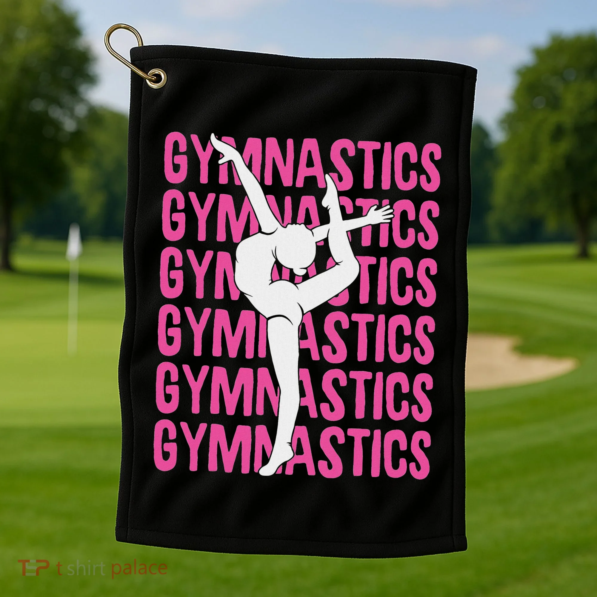 Gymnastics Gymnast Golf Towel