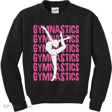 Gymnastics Gymnast Kids Sweatshirt