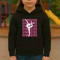 Gymnastics Gymnast Kids Hoodie thumb 3