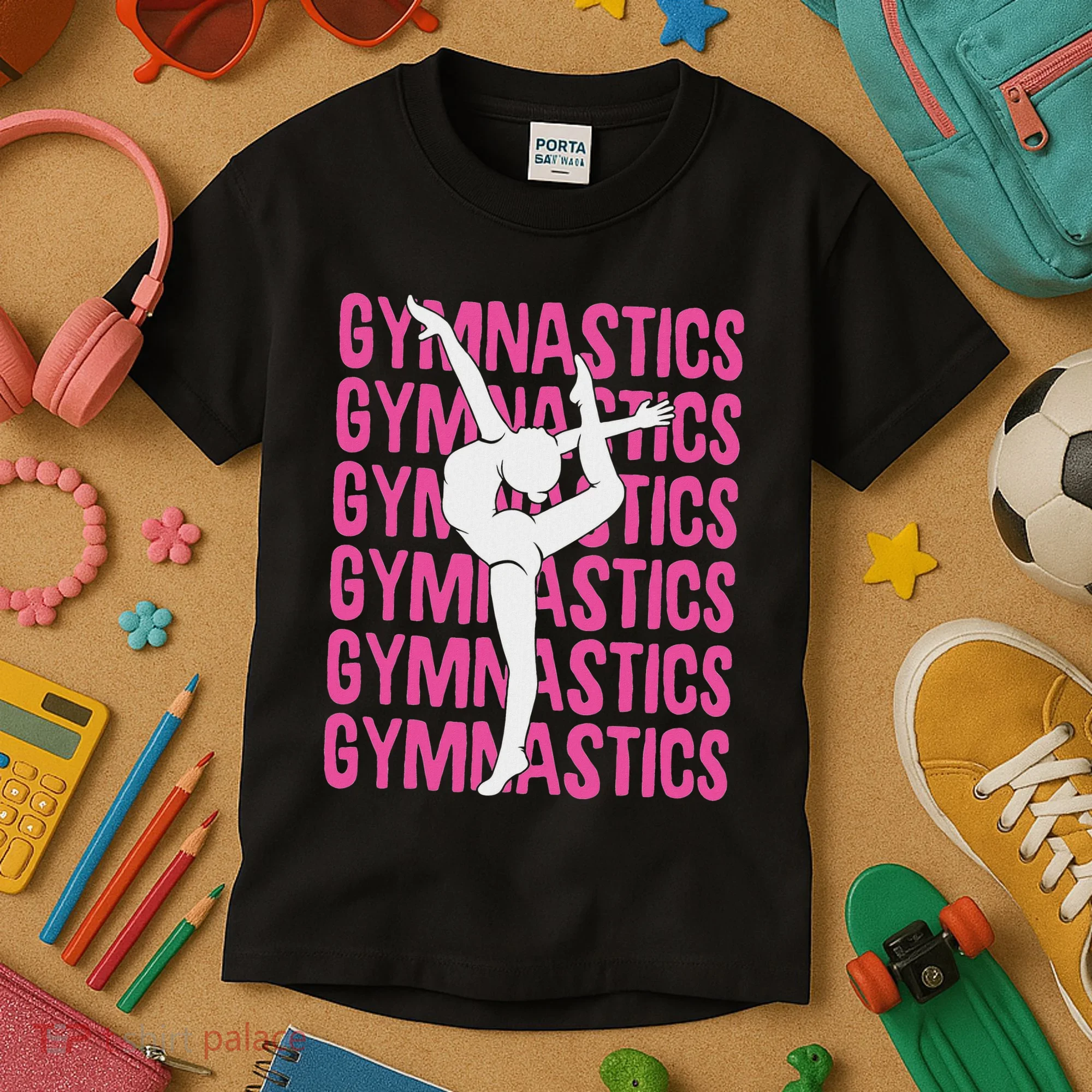 Gymnastics Gymnast Kids T-Shirt