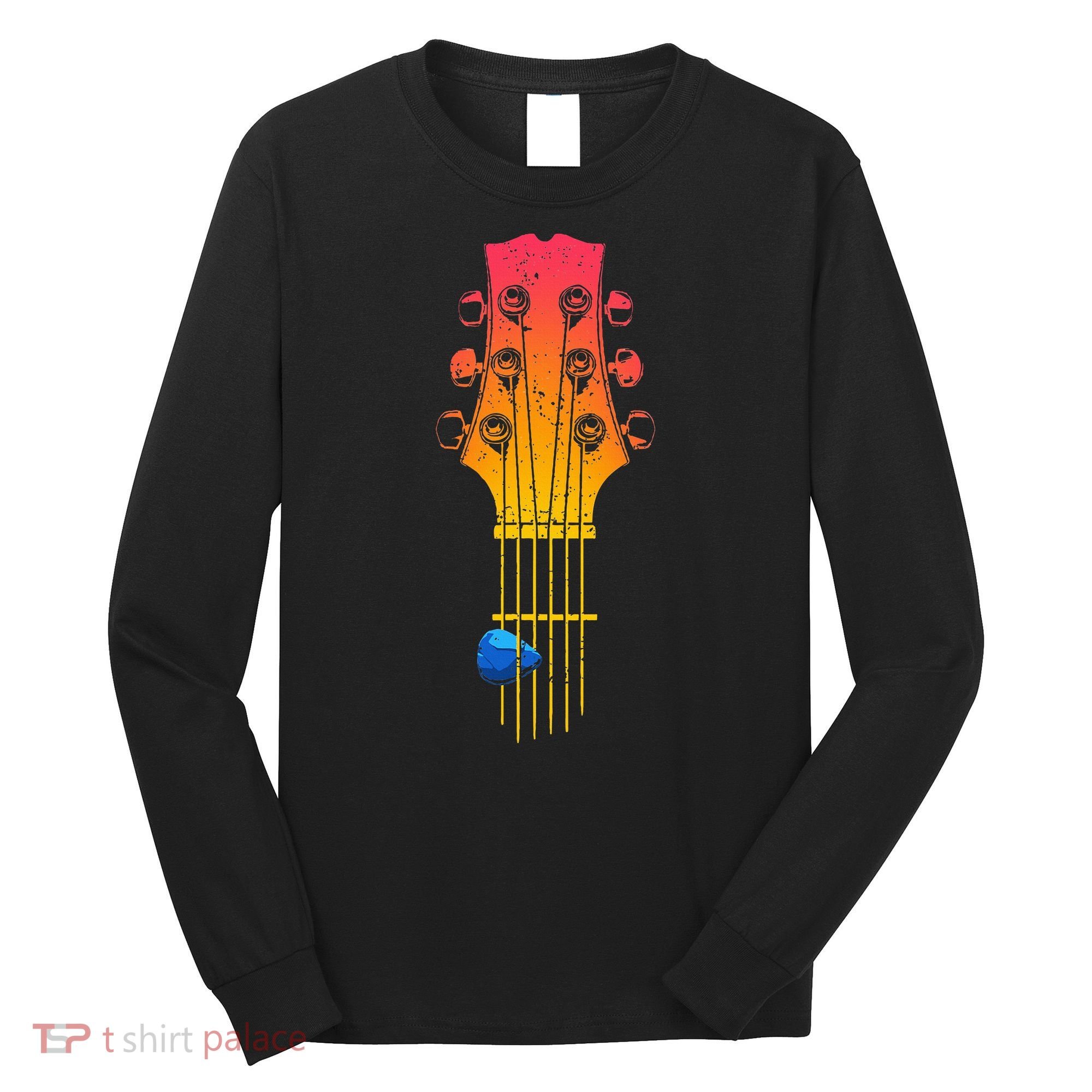 Guitar Guitarist Long Sleeve Shirt