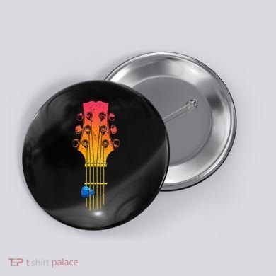Guitar Guitarist Button