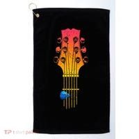 Guitar Guitarist Golf Towel thumb 0