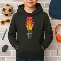 Guitar Guitarist Kids Hoodie thumb 2