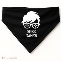 Geek Gamer Gaming Gift For Him USA-Made Doggie Bandana thumb 0
