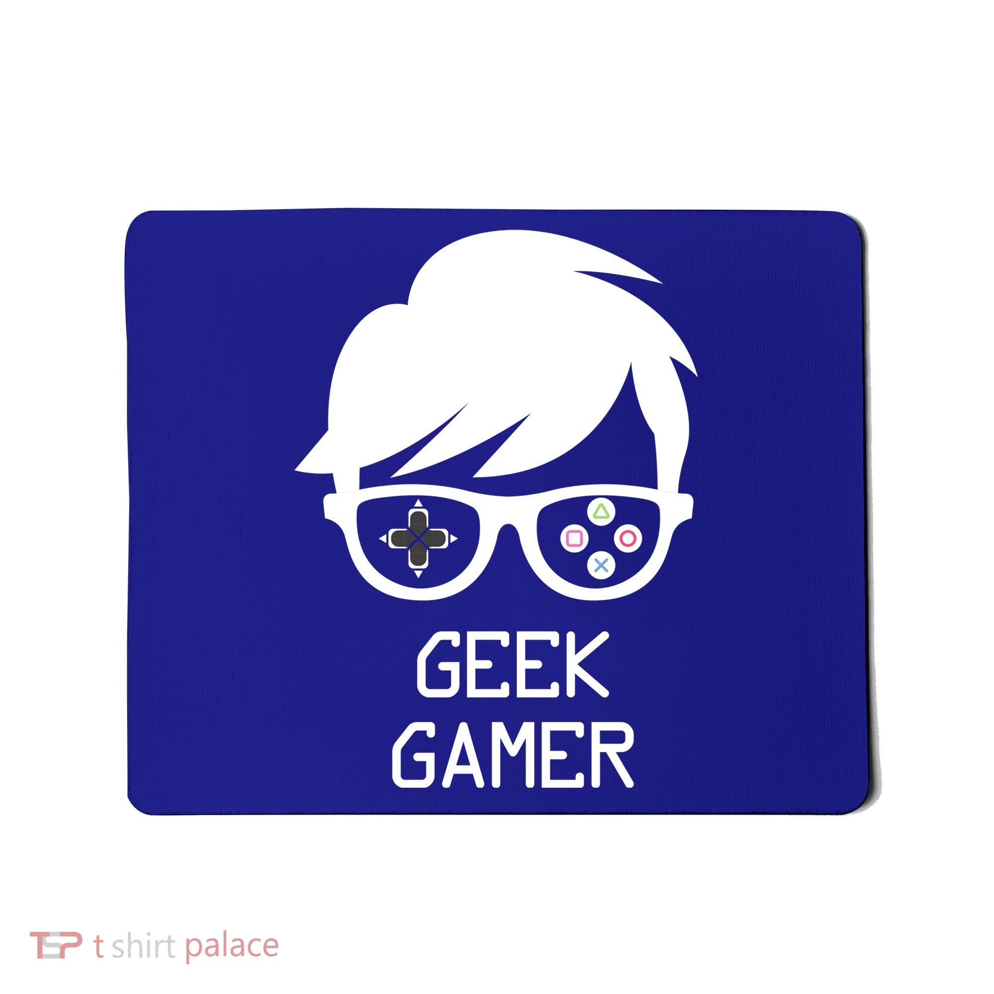 Geek Gamer Gaming Gift For Him Mousepad
