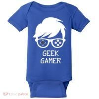 Geek Gamer Gaming Gift For Him Baby Bodysuit thumb 0