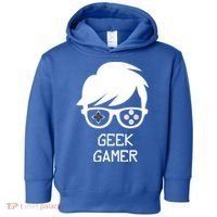 Geek Gamer Gaming Gift For Him Toddler Hoodie thumb 0