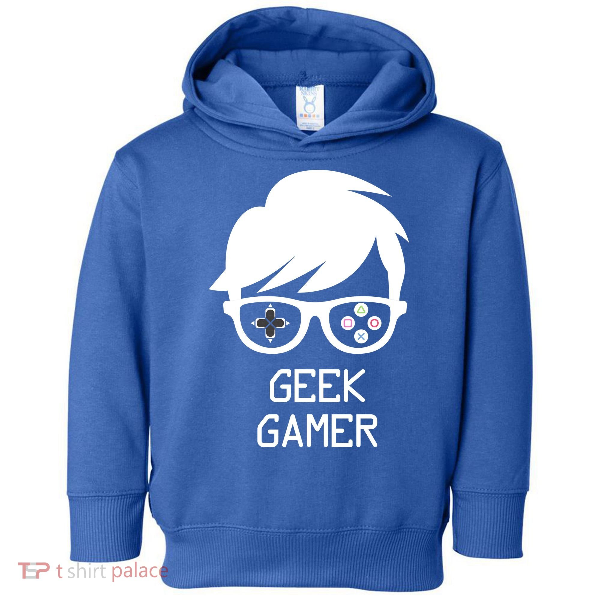 Geek Gamer Gaming Gift For Him Toddler Hoodie