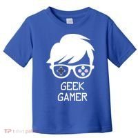 Geek Gamer Gaming Gift For Him Toddler T-Shirt thumb 0