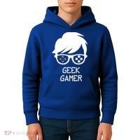 Geek Gamer Gaming Gift For Him Kids Hoodie thumb 4