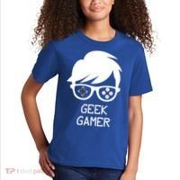 Geek Gamer Gaming Gift For Him Kids T-Shirt thumb 2