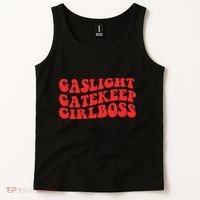 Gaslight Gatekeep Girlboss Apparel Tank Top thumb 2