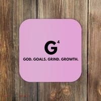 G4 God. Goals. Grind. Growth. Coaster thumb 0