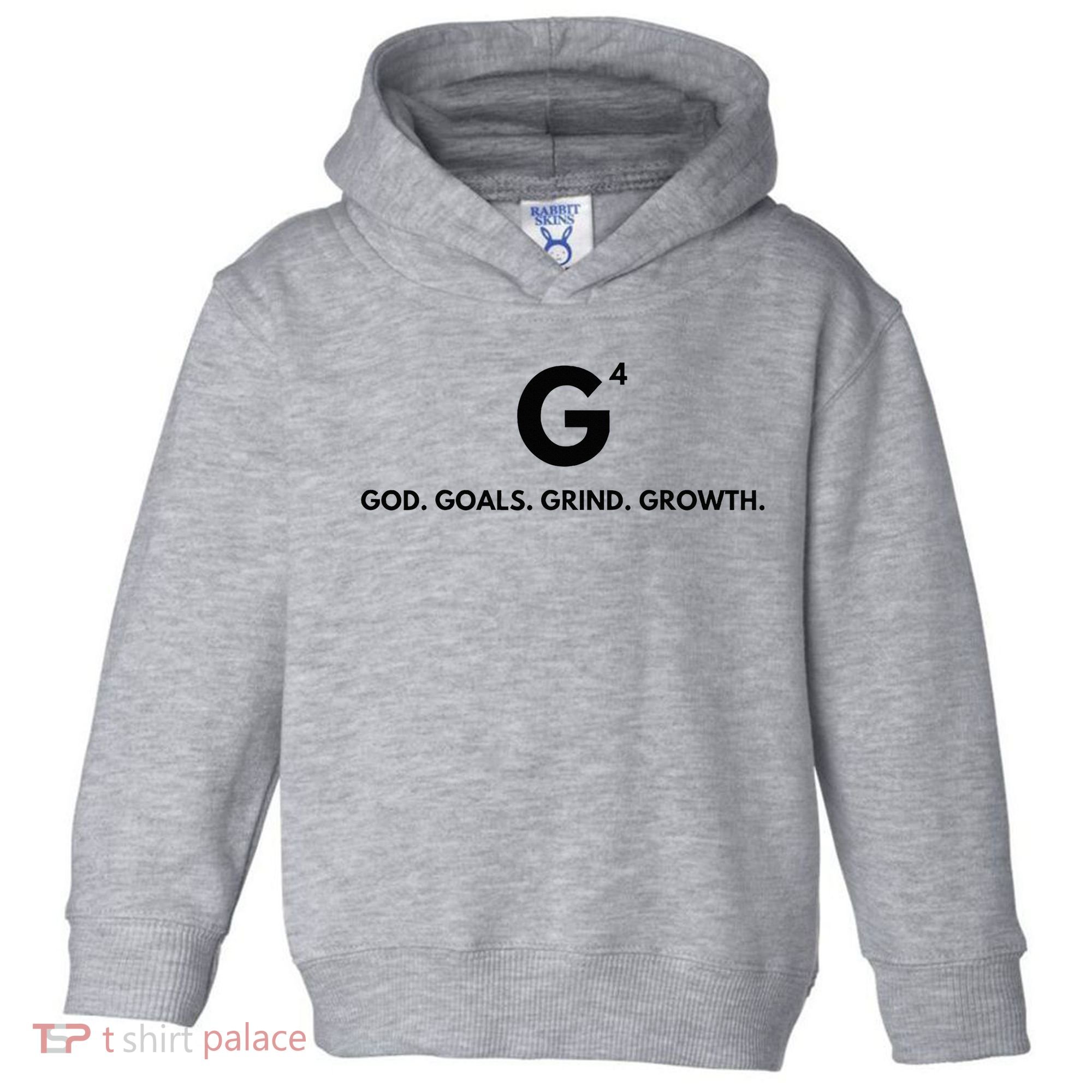 G4 God. Goals. Grind. Growth. Toddler Hoodie