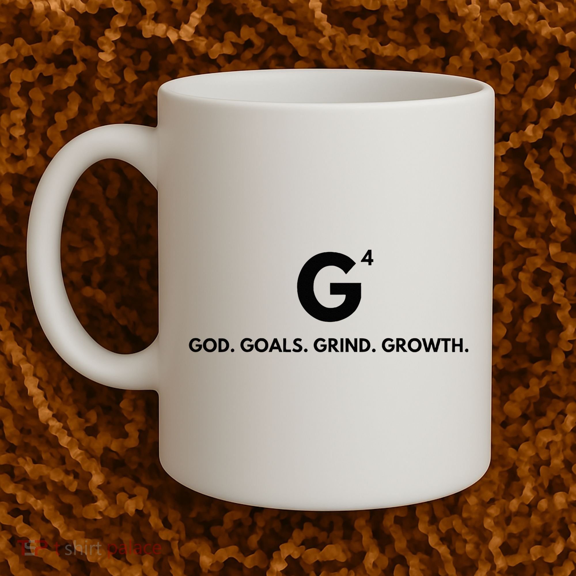 G4 God. Goals. Grind. Growth. Coffee Mug