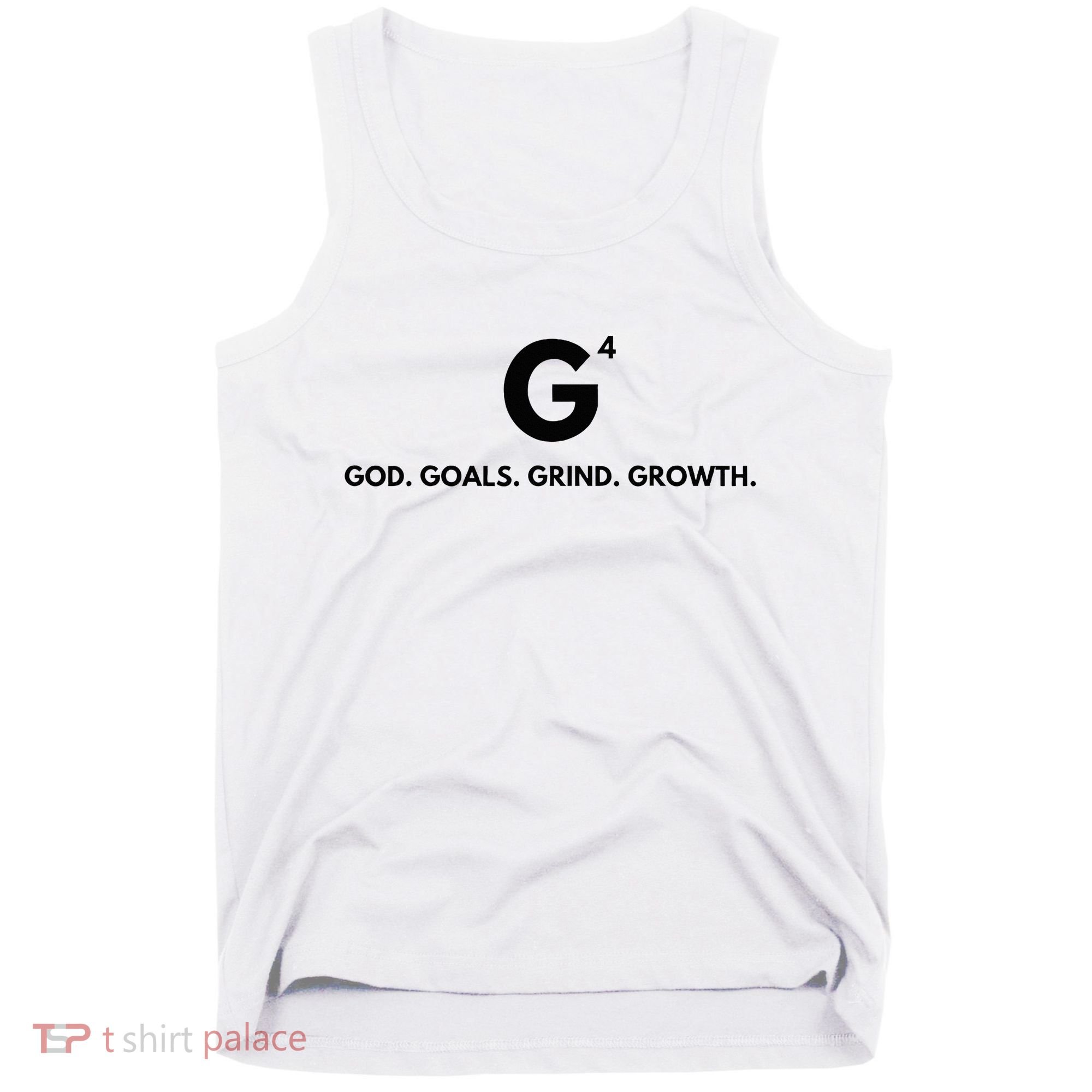 G4 God. Goals. Grind. Growth. Tank Top