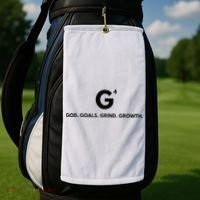 G4 God. Goals. Grind. Growth. Golf Towel thumb 2