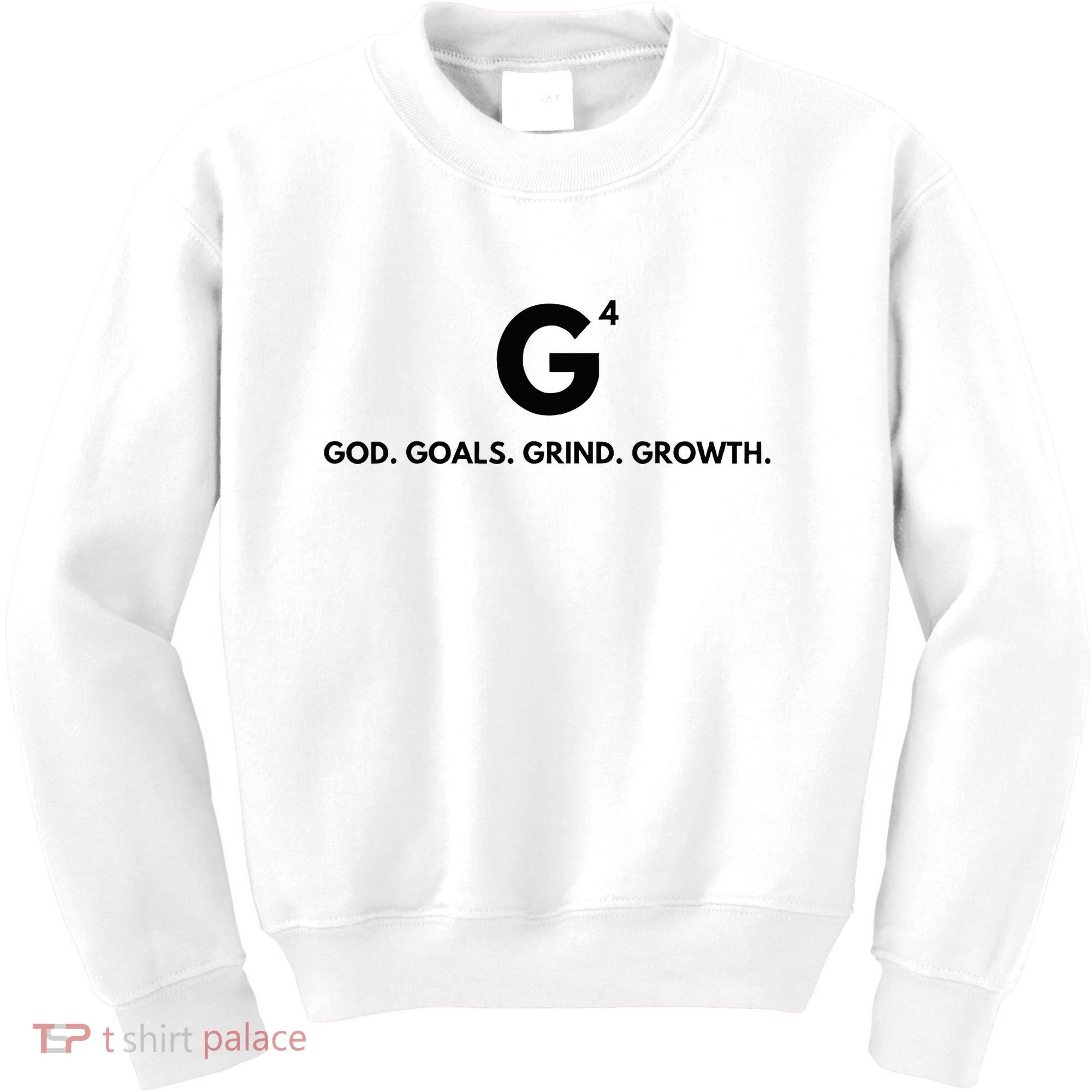 G4 God. Goals. Grind. Growth. Kids Sweatshirt