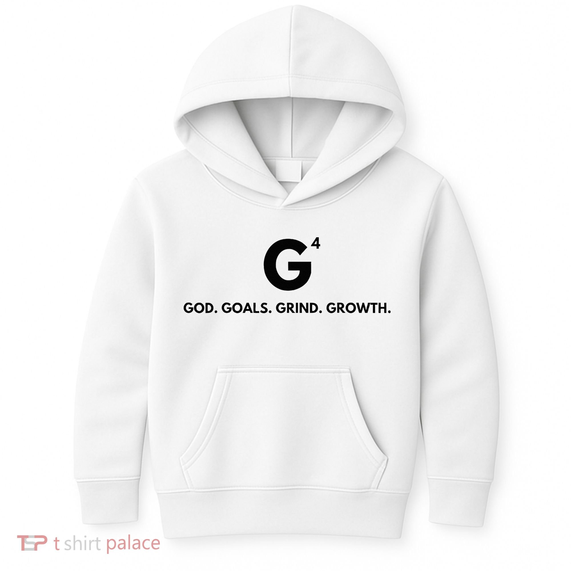 G4 God. Goals. Grind. Growth. Kids Hoodie