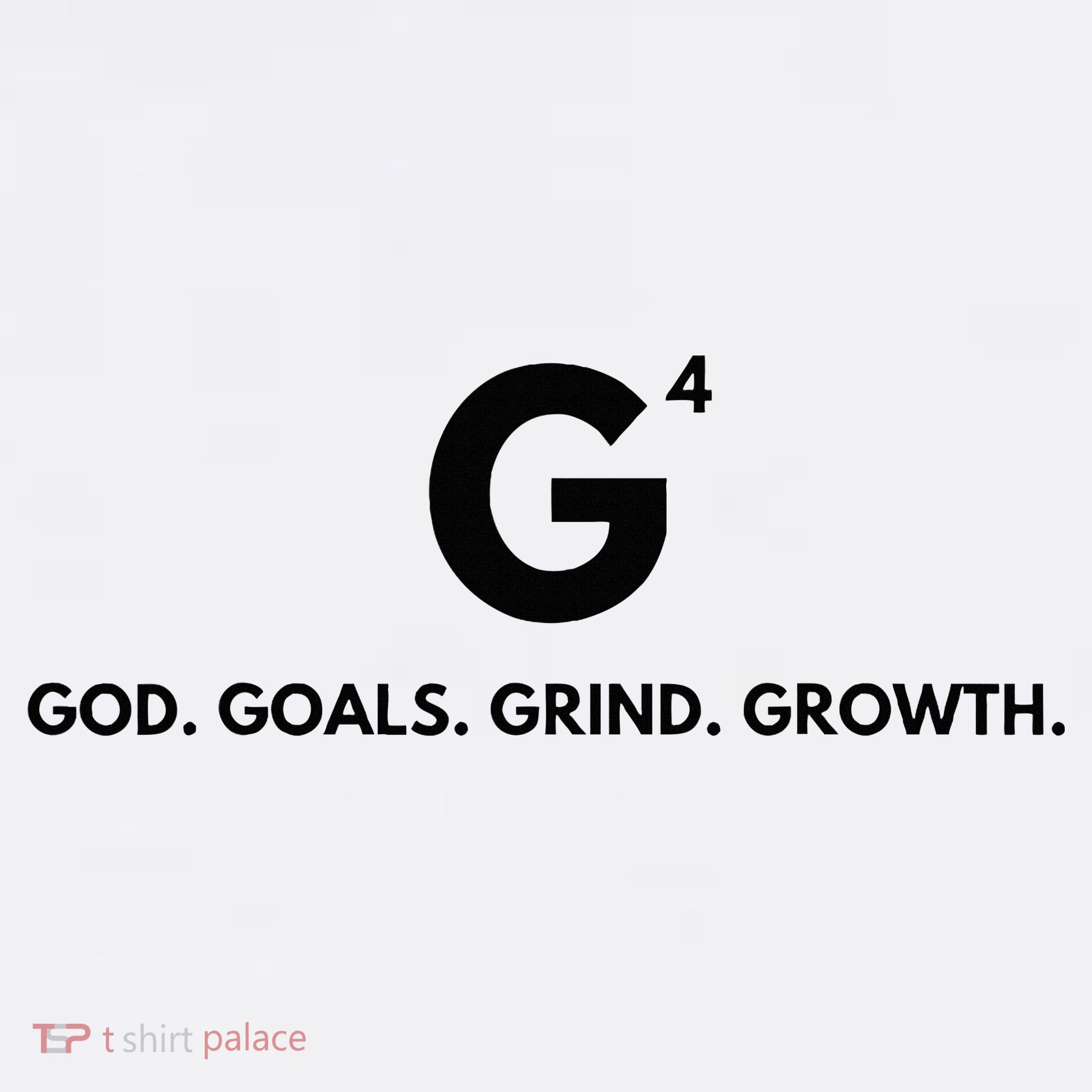 G4 God. Goals. Grind. Growth. Kids Long Sleeve Shirt