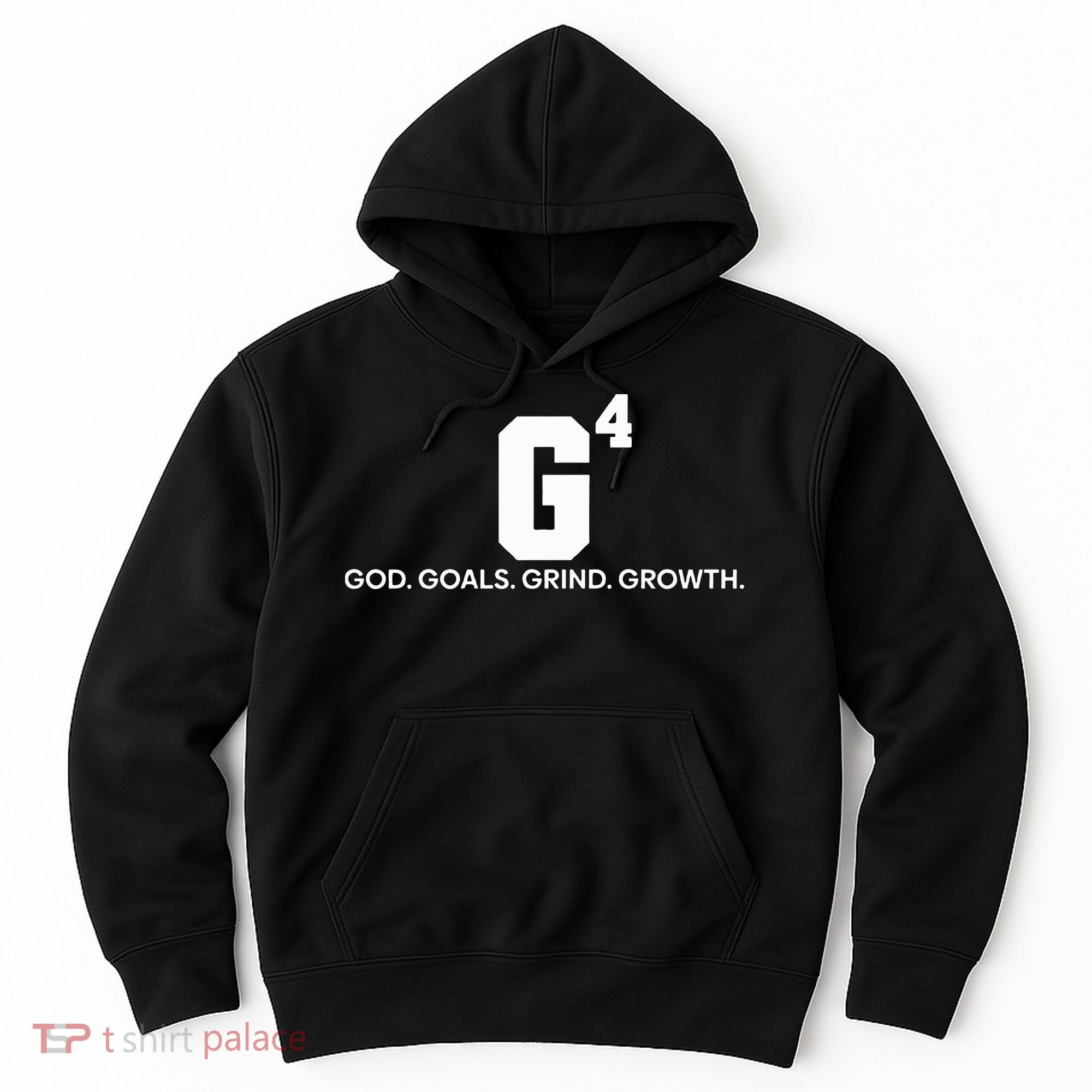 G4 God Goals Grind Growth Funny Christian Hoodie