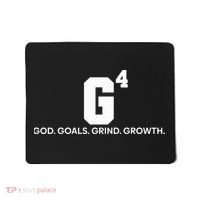 G4 God Goals Grind Growth Funny Christian Mousepad thumb 0