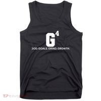 G4 God Goals Grind Growth Funny Christian Tank Top thumb 0