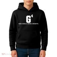G4 God Goals Grind Growth Funny Christian Kids Hoodie thumb 4