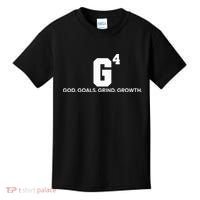G4 God Goals Grind Growth Funny Christian Kids T-Shirt thumb 0