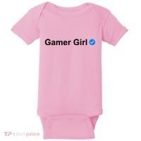 Gamer Girl Baby Bodysuit thumb 0