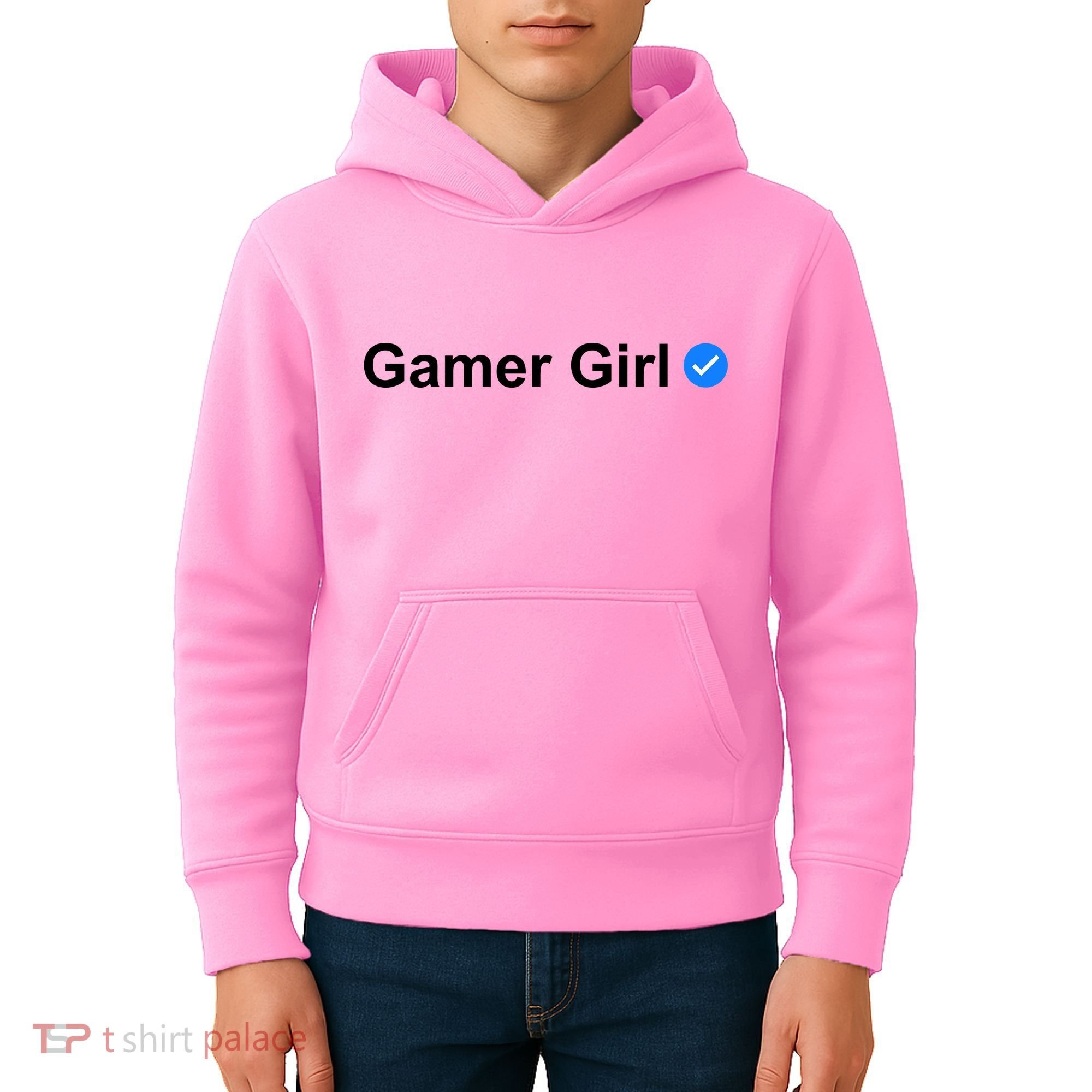 Gamer Girl Kids Hoodie