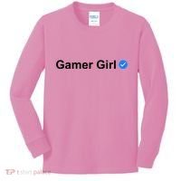 Gamer Girl Kids Long Sleeve Shirt thumb 0