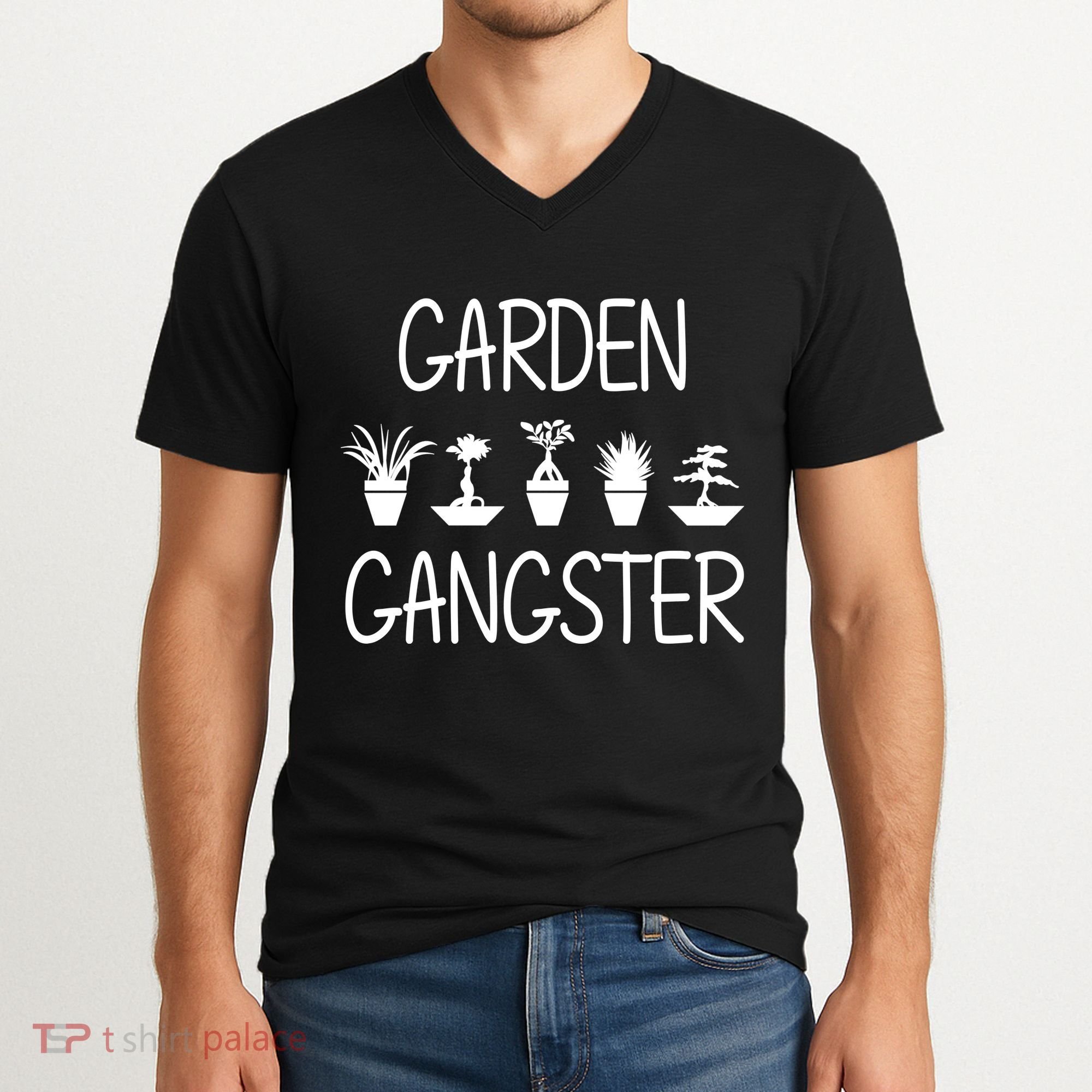 Garden Gangster V-Neck T-Shirt