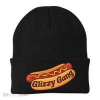 Glizzy Gang Gladiator Gobbler Funny Hot Dog Beanie thumb 0
