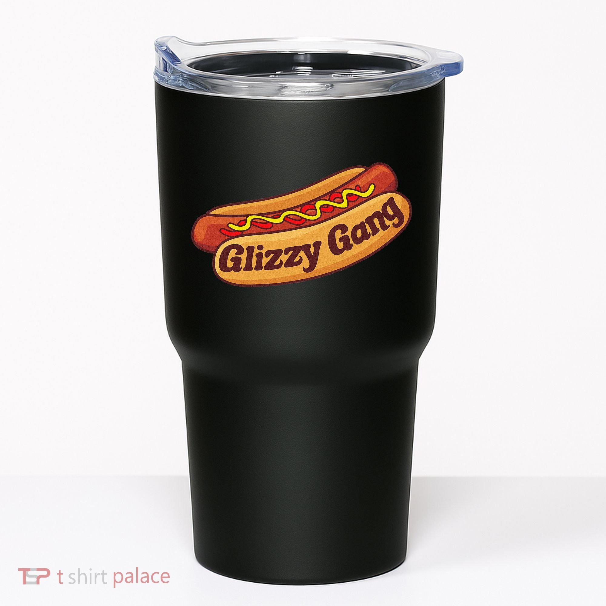Glizzy Gang Gladiator Gobbler Funny Hot Dog Tumbler