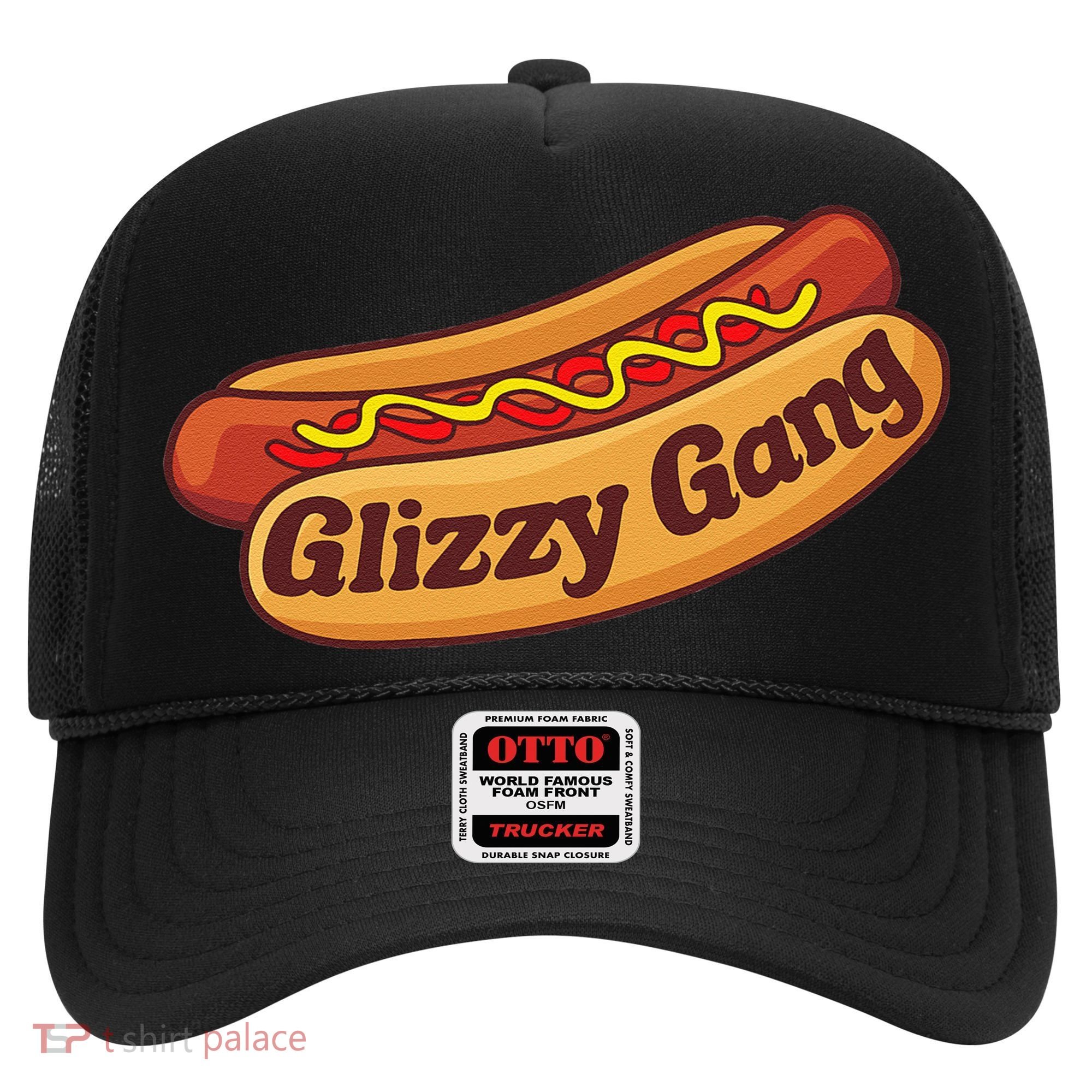 Glizzy Gang Gladiator Gobbler Funny Hot Dog Hat